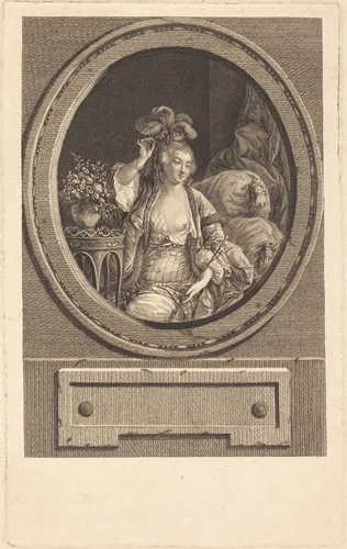 Roxelane by Pierre Adrien Le Beau; Jean Démosthène Dugourc, print, 1748-1800
