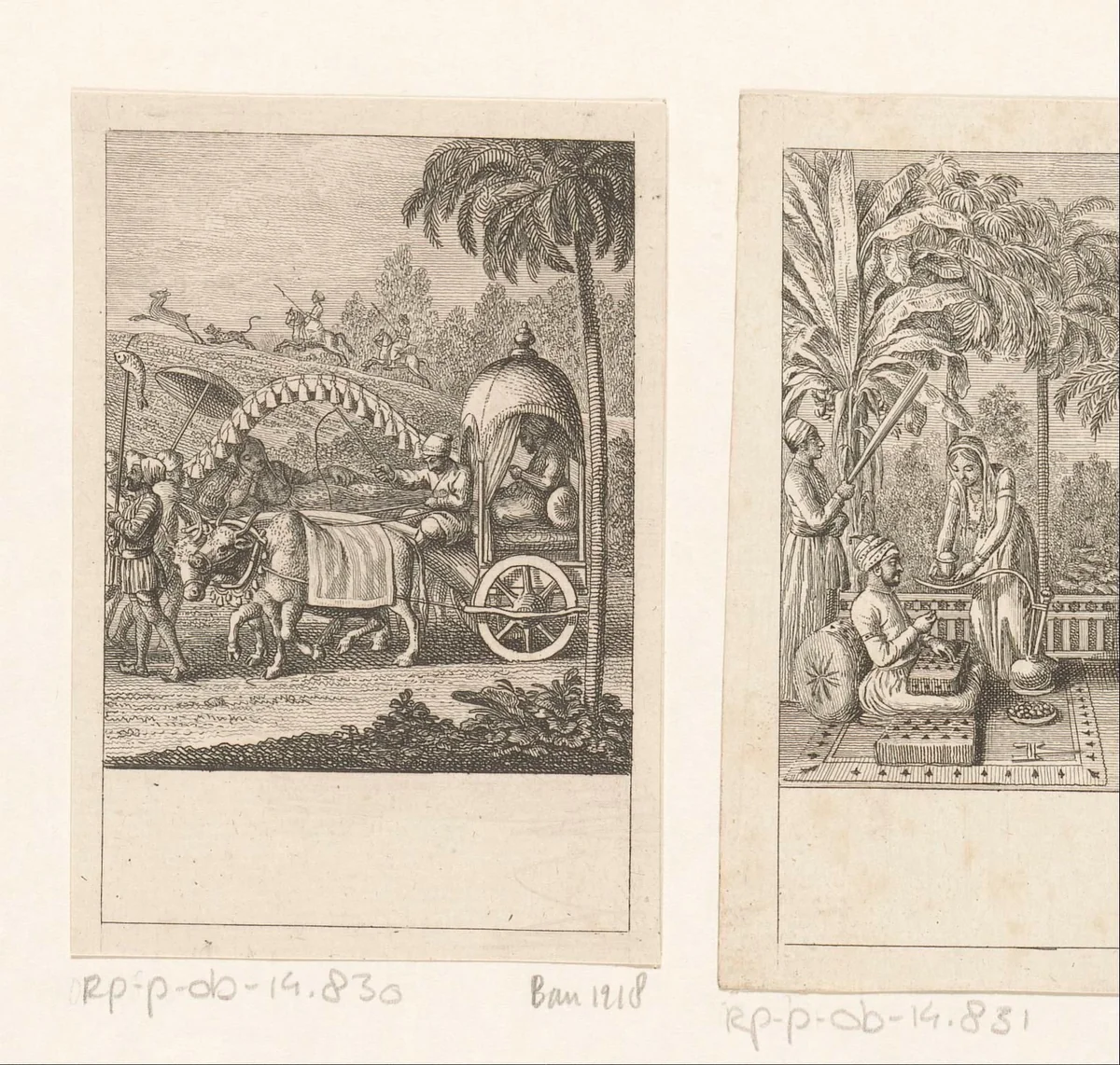 Reizen in oost-India by Daniel Nikolaus Chodowiecki, print, 1786