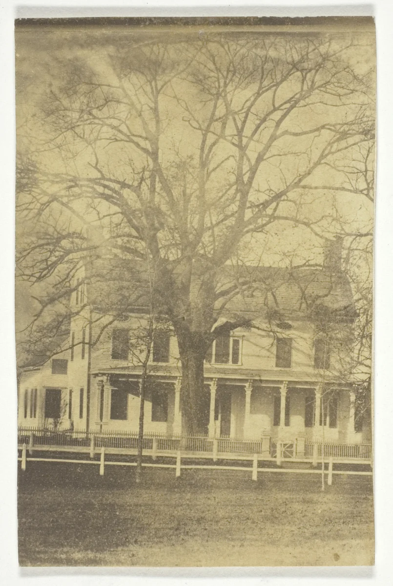 Chittendon House by Artist Unknown, photograph, 1840-1900
