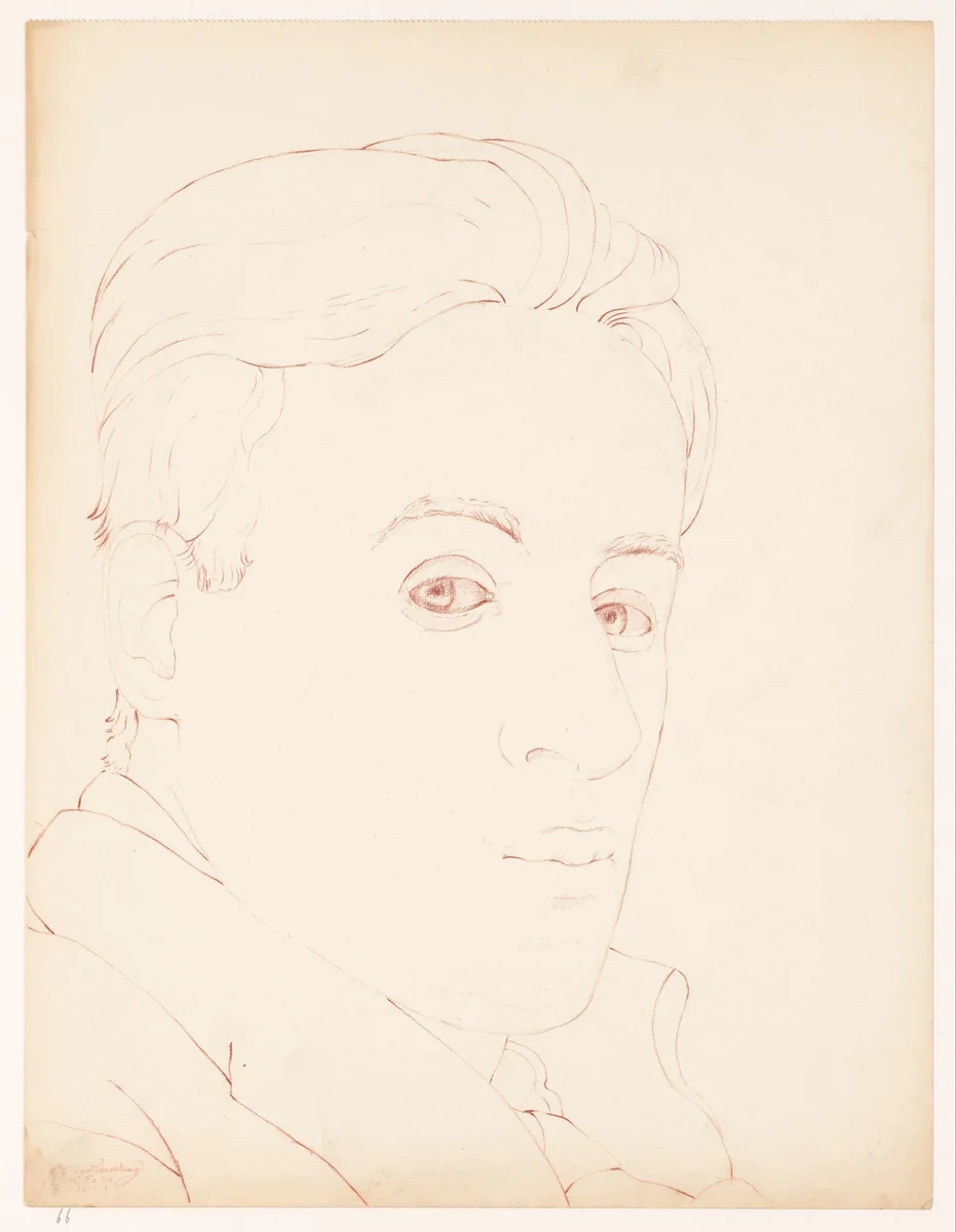 Untitled by Cor van Teeseling, drawing, 1942