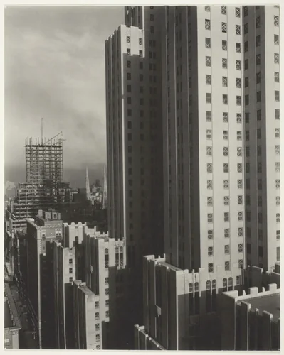From My Window at the Shelton, West by Alfred Stieglitz, photograph, 1931