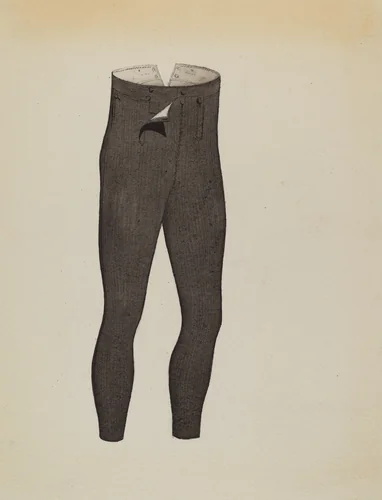 Trousers by Creighton Kay-Scott, index of american design, 1935-1942