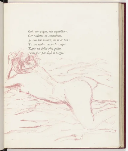 In-text plate (pages 36 and 37) from Parallèlement (In Parallel) by Pierre Bonnard, illustrated book, 1900