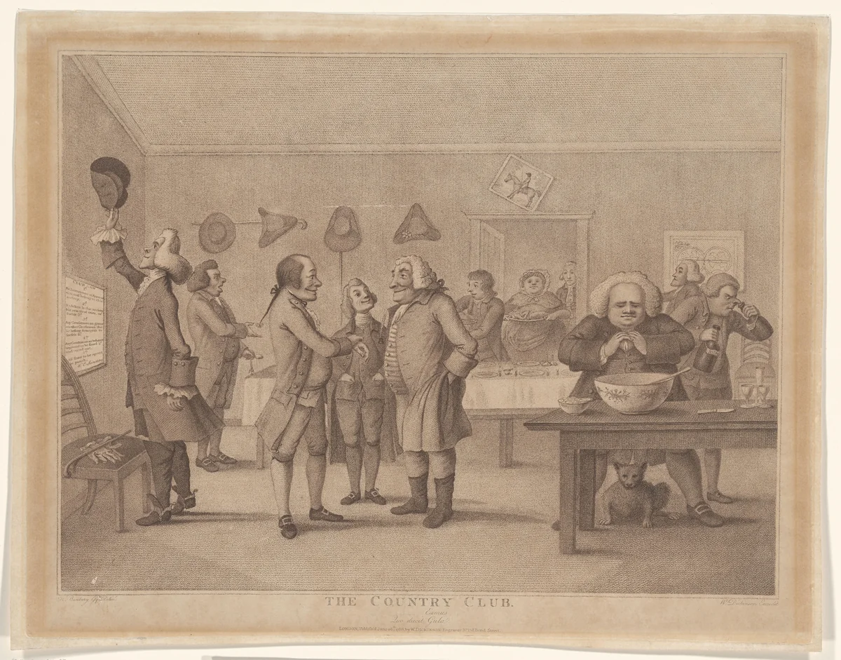 De countryclub by anonymous, other, 1788