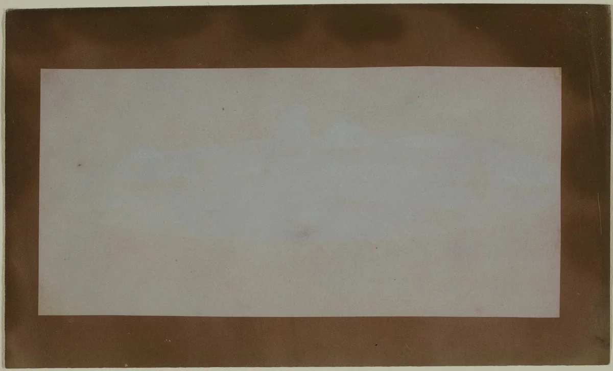 Table Set For Tea by William Henry Fox Talbot, photograph, 1835-1845