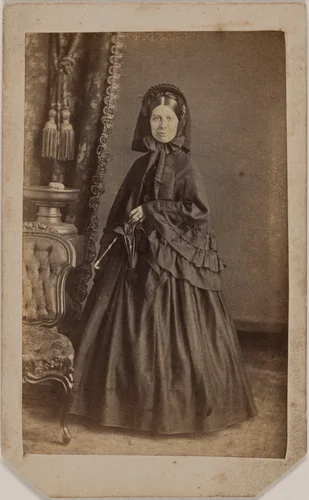 Portrait of a Woman by James Presley Ball, photograph, 1860-1869
