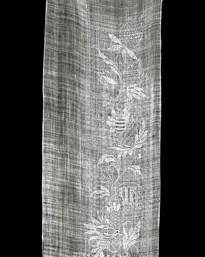 Border by France, textile, 1801-1900