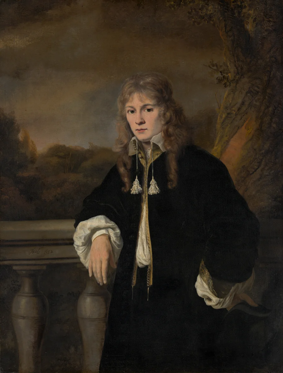 Portrait of a Young Man, presumably Louis Trip Jr (1638-1655) by Ferdinand Bol, painting, 1652
