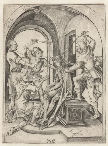 Doornenkroning by Unknown, print, 1475-1500