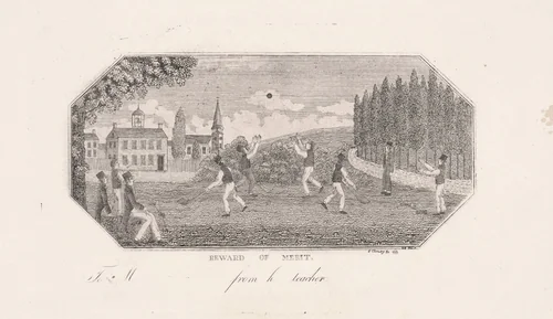 Reward of Merit by John Cheney, print, 1821