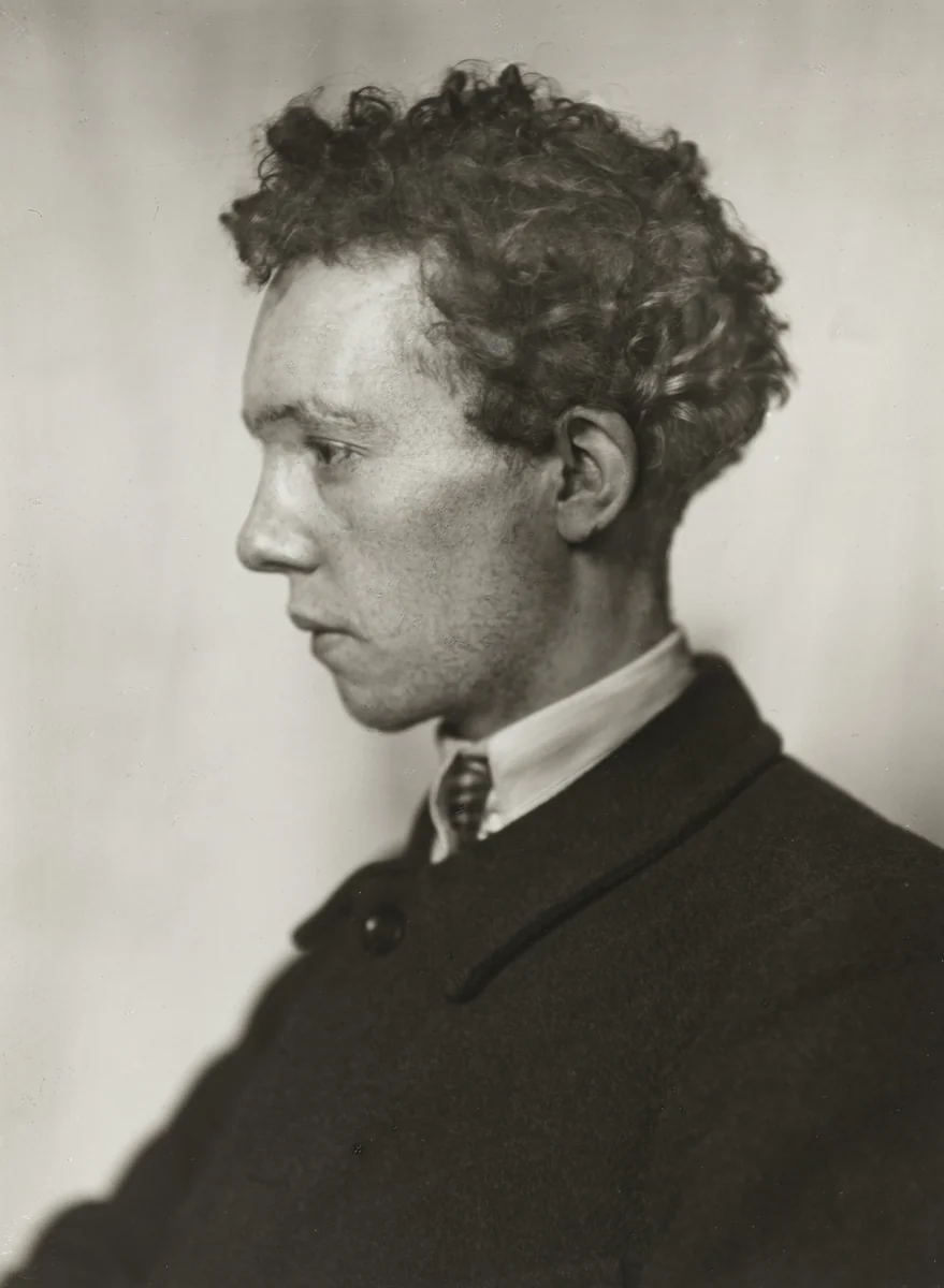 Painter [Willi Bongard] by August Sander, photograph, 1922