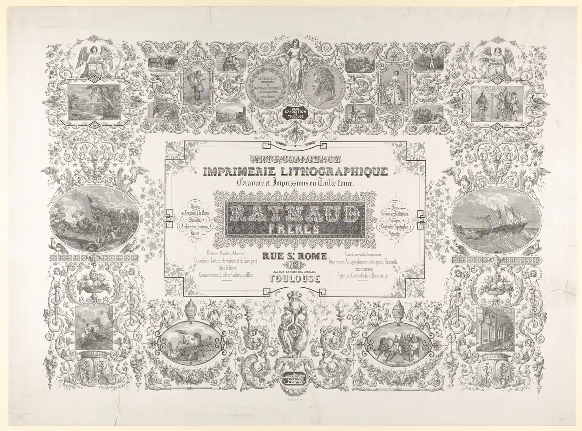 Poster for Raynaud Frères by anonymous, print, 1841