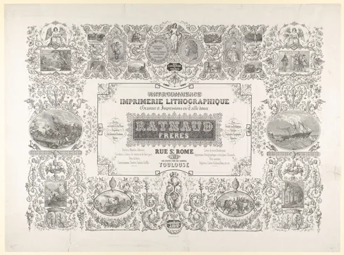 Poster for Raynaud Frères by anonymous, print, 1841