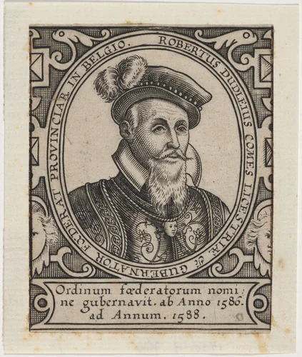 Robert Dudley, Earl of Leicester by Unknown 19th Century, print, 1800-1899