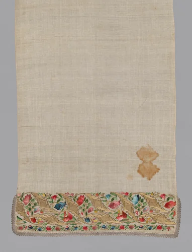Towel or Napkin by Turkey, textile, 1801-1900