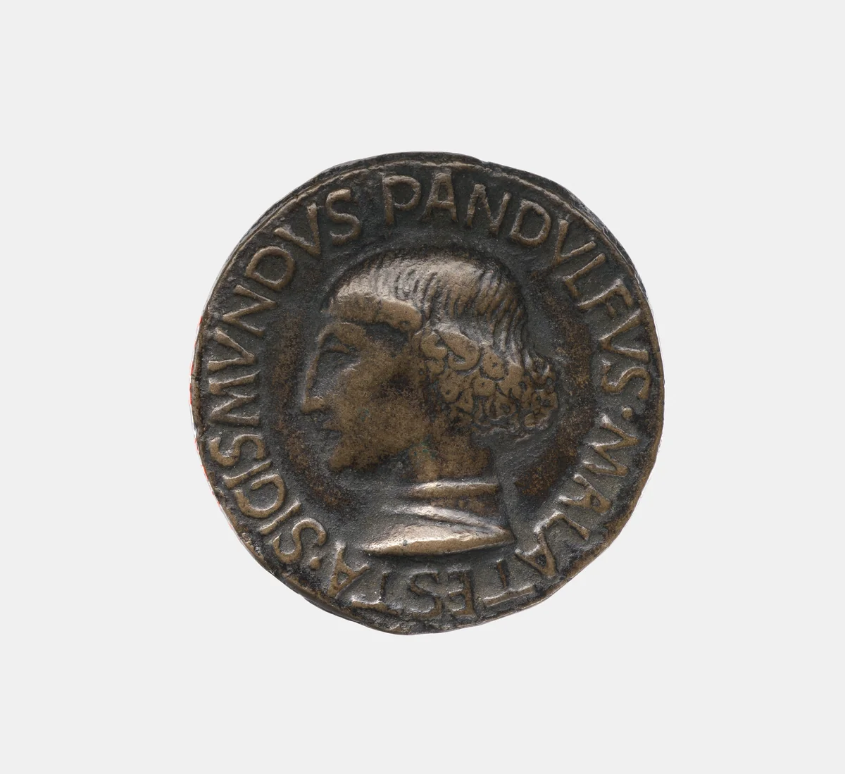 Sigismondo Pandolfo Malatesta, Lord of Rimini 1417–1468 by Matteo de' Pasti, metalwork, 1447