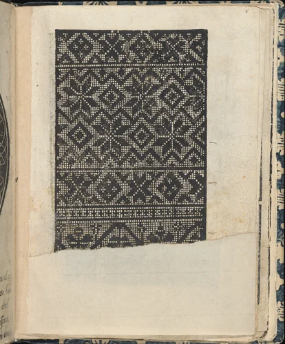 Essempio di recammi, page 5 (recto) by Giovanni Antonio Tagliente, book, 1530