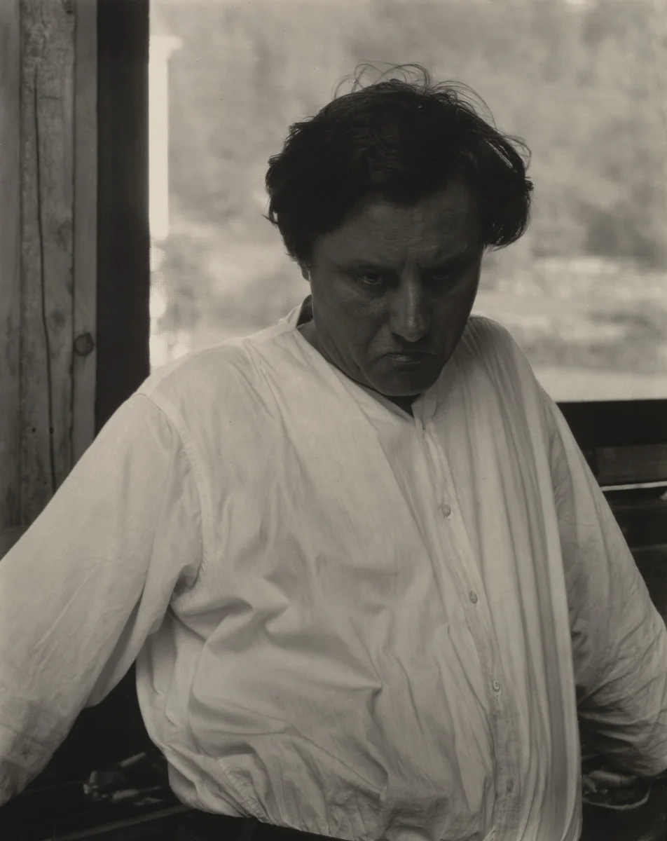 Gaston Lachaise by Paul Strand, photograph, 1927