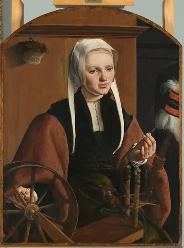 A Couple by Maarten van Heemskerck, painting, 1529