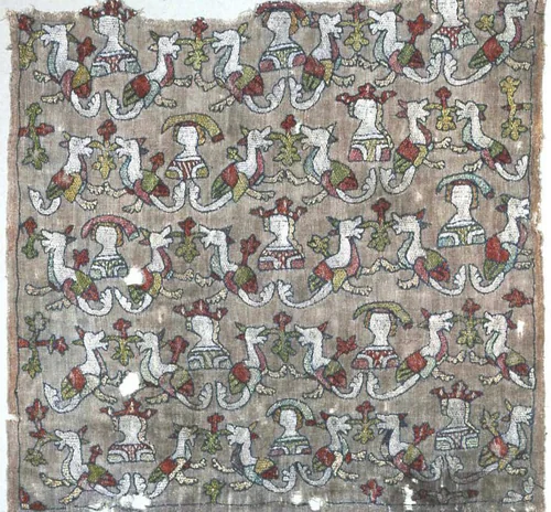 Panel by Germany, Lower Saxony, textile, 1350-1375