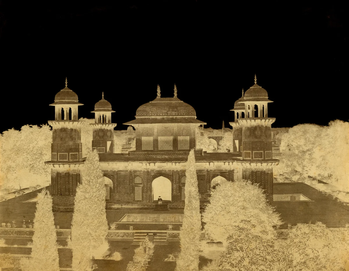The Tomb of Itimad-ud-Daulah by Dr. John Murray, photograph, 1853-1867