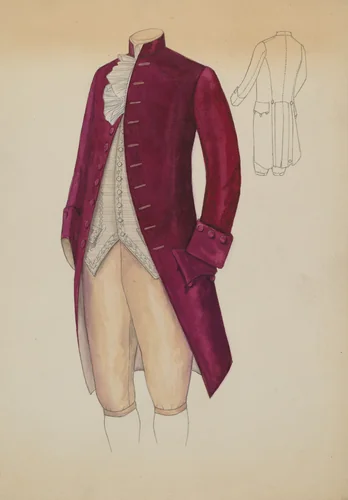 Man's Suit by Nancy Crimi, index of american design, 1935-1942