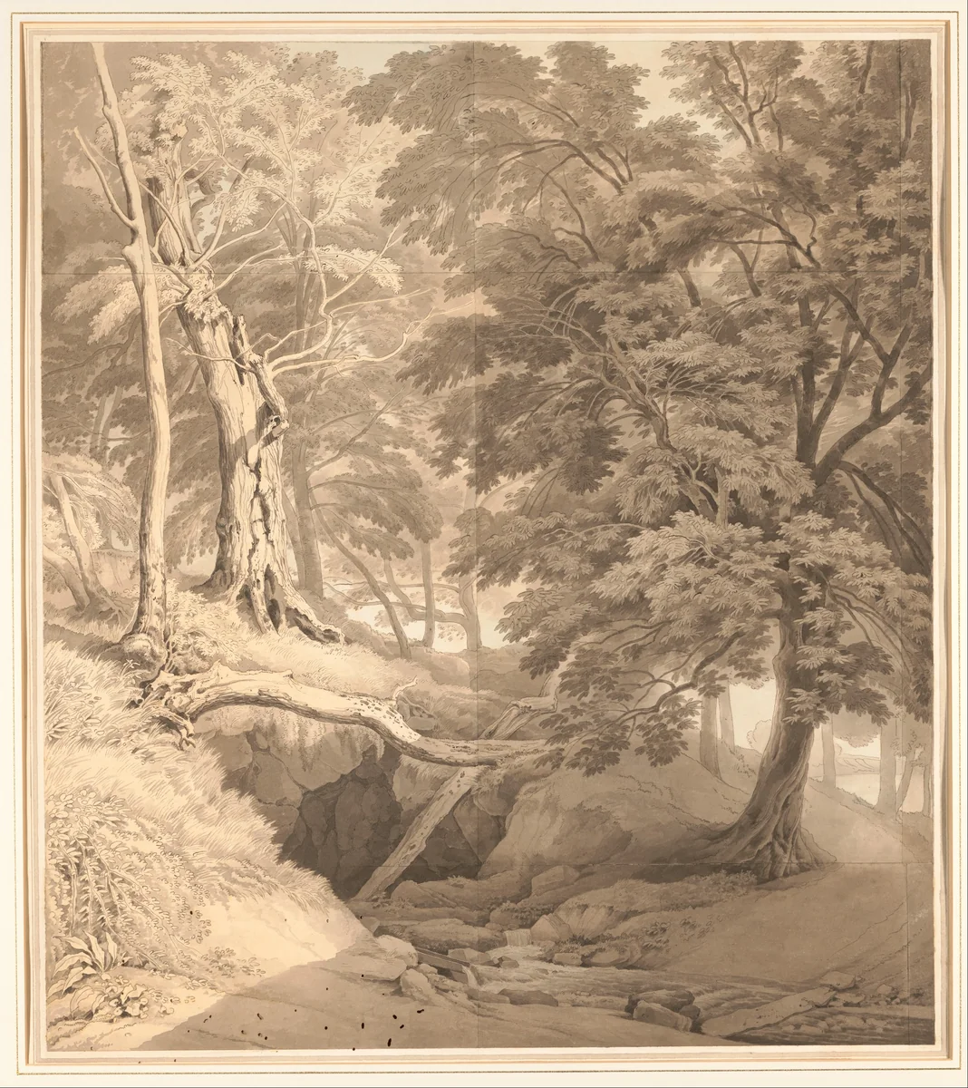 Ugbrooke, Devon by John White Abbott, drawing, 1809