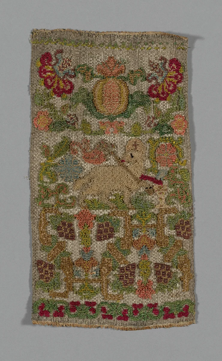 Fragment by Spain, textile, 1801-1900