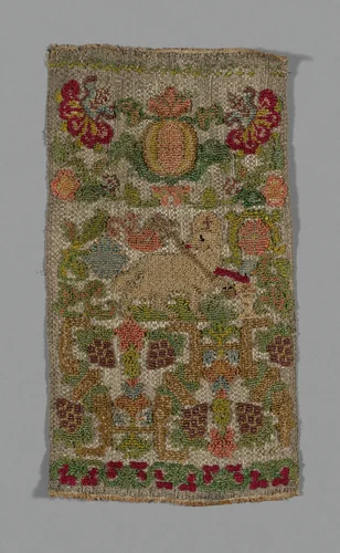 Fragment by Spain, textile, 1801-1900
