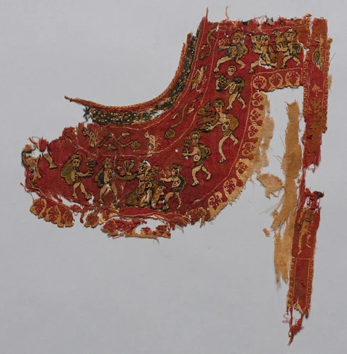 Neckband and Clavus from a Tunic by Unknown, textile, 600-799