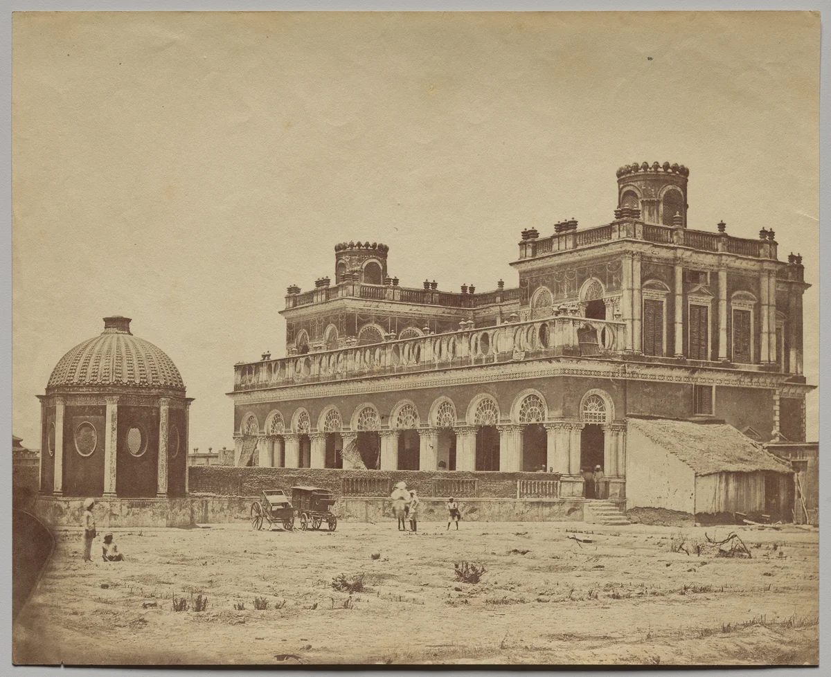 The Musabagh by Felice A. Beato, photograph, 1858