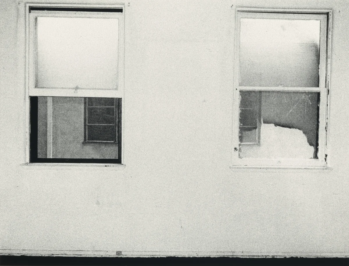 The Hollywood Suites (Windows) #15 by Steve Kahn, photograph, 1976
