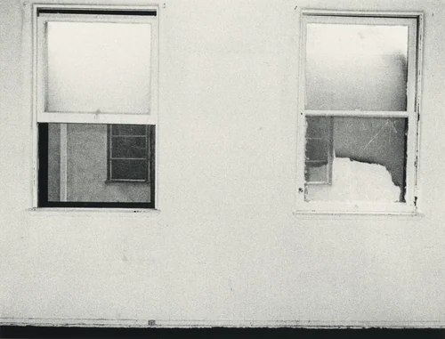 The Hollywood Suites (Windows) #15 by Steve Kahn, photograph, 1976