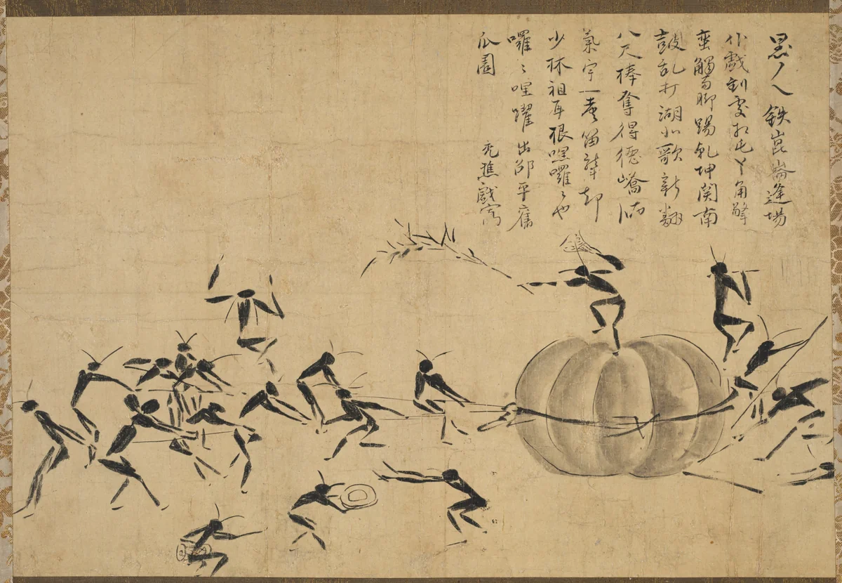 Festival of Insects by Motsurin Jōtō, painting, 1615-1868