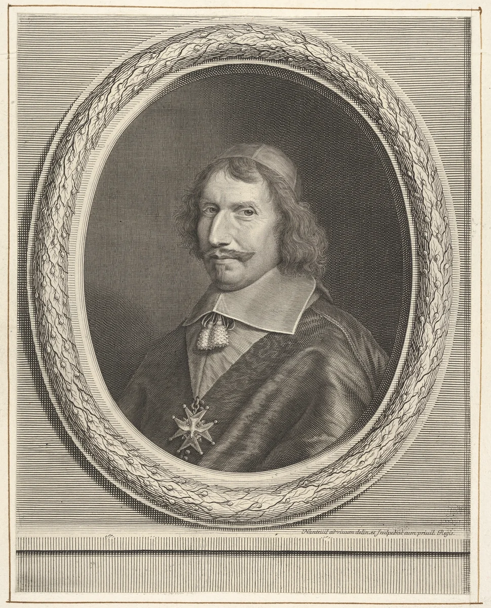 Cardinal Antonio Barberini by Robert Nanteuil, print, 1652-1662