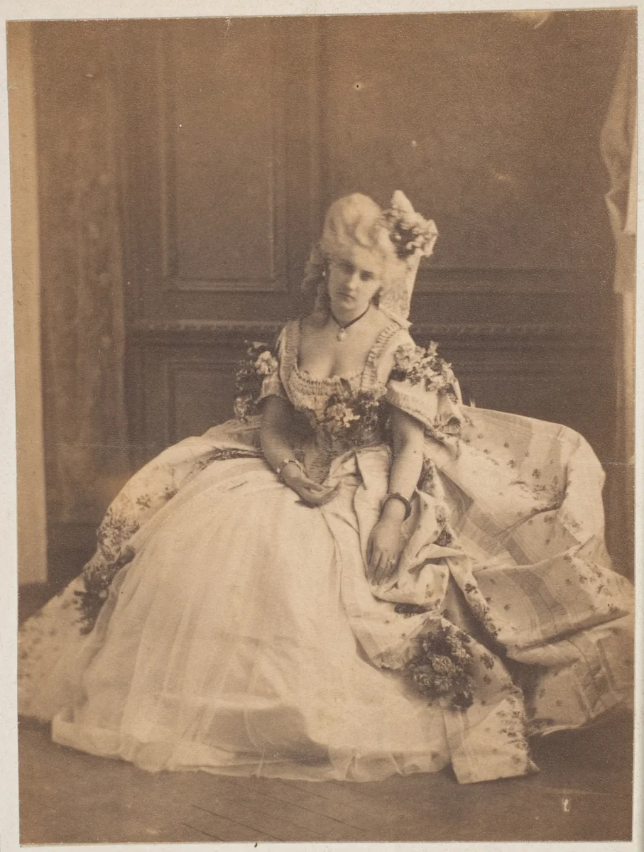 La Marquise Mathilde by Pierre-Louis Pierson, photograph, 1861-1866