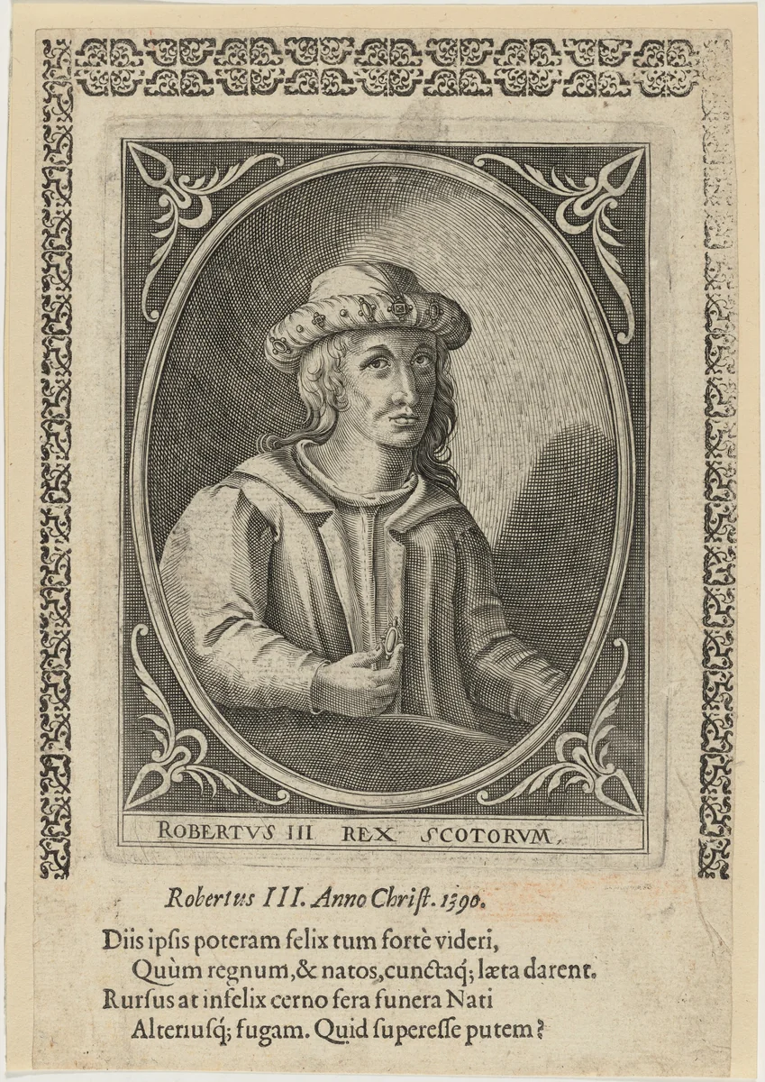 Robert III, King of Scotland by Unknown 19th Century, print, 1603