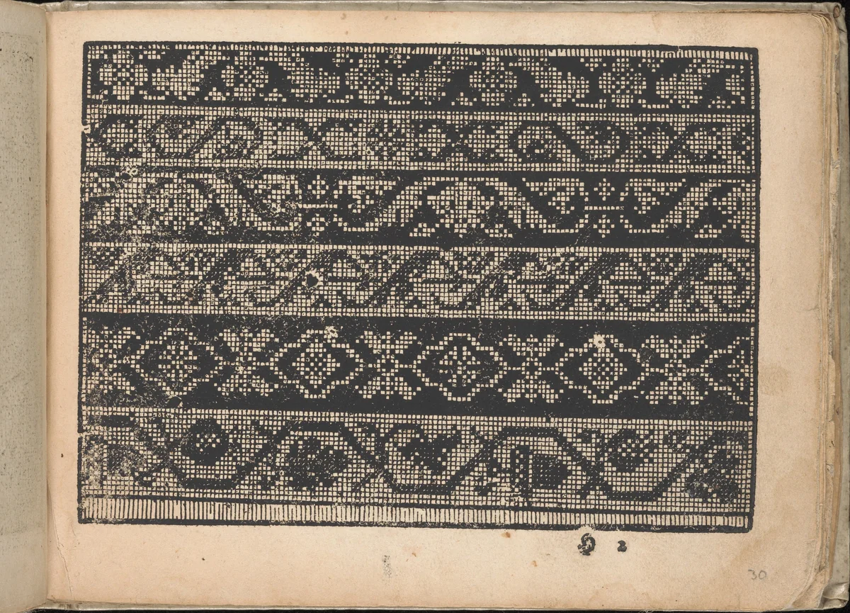 Neu künstlich Modelbuch (page 30r) by Bernhard Jobin, book, 1598