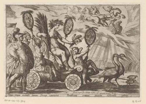 Zomer by Unknown, print, 1592