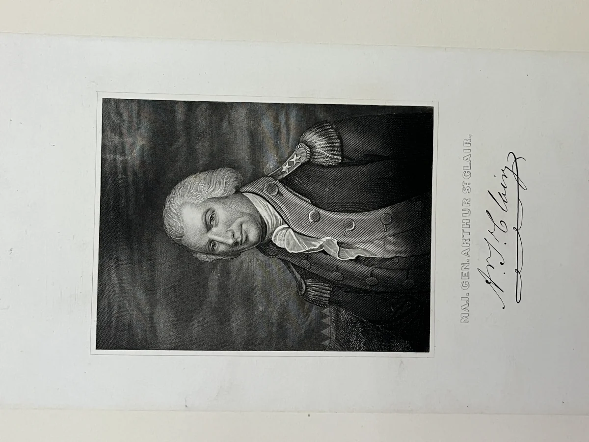 Major General Arthur St. Clair by Edward Wellmore, other, 1800-1899