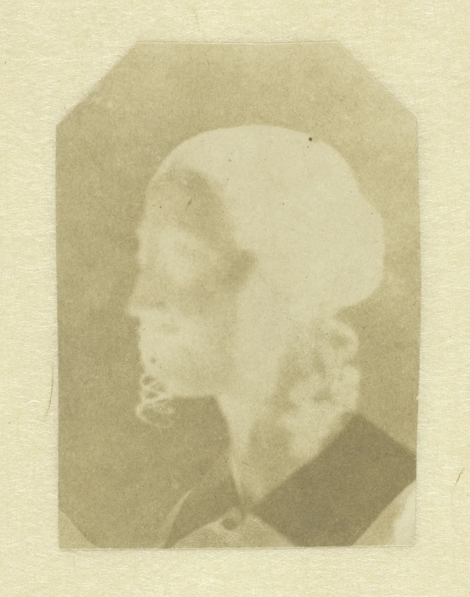 Portrait of Talbot's Wife (Constance) or Half-Sister (Caroline or Horatia) by William Henry Fox Talbot, photograph, 1837-1847