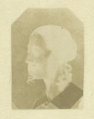 Portrait of Talbot's Wife (Constance) or Half-Sister (Caroline or Horatia) by William Henry Fox Talbot, photograph, 1837-1847