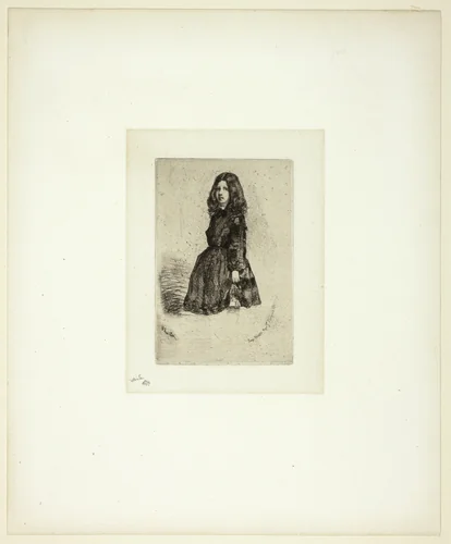 Annie by James McNeill Whistler, print, 1857-1858