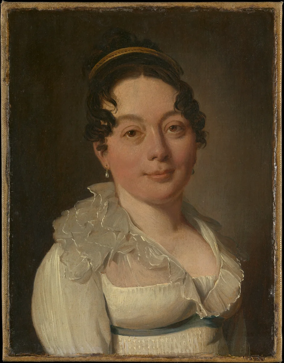 Portrait of a Woman by Louis-Léopold Boilly, painting, 1781-1845