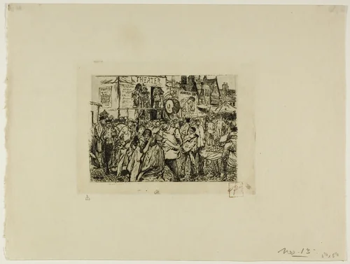 An Illustration by Robert Frederick Blum, print, 1883