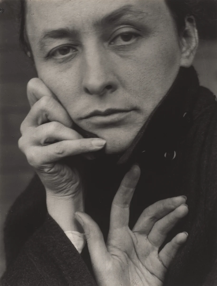Georgia O'Keeffe by Alfred Stieglitz, photograph, 1918