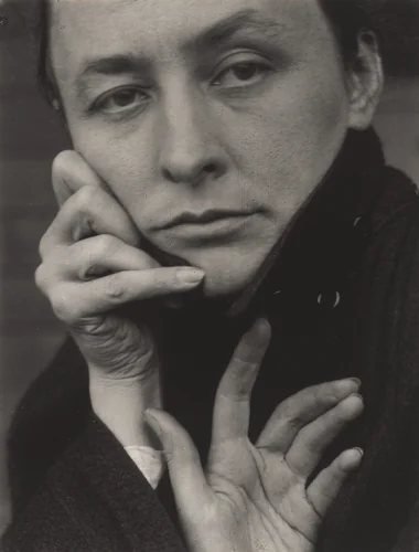 Georgia O'Keeffe by Alfred Stieglitz, photograph, 1918