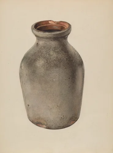 Jam Crock by Carl Buergerniss, index of american design, 1940