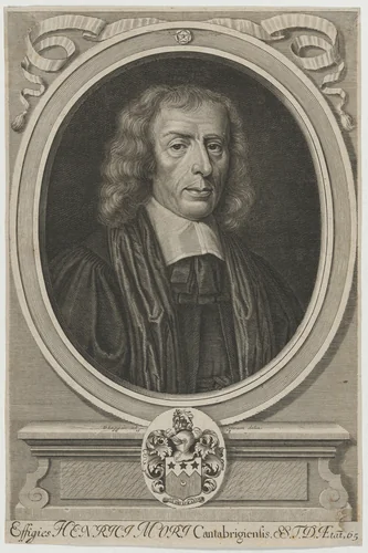 Henry More, Platonist and Theologian by David Loggan, print, 1679