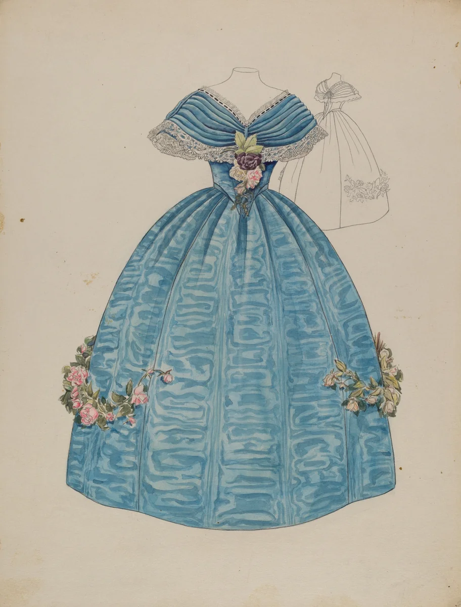 Dress by Melita Hofmann, index of american design, 1936